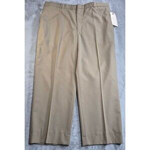 Flying Cross U.S. Navy Pants Mens 42 Regular Khaki Wool Blend Military Uniform